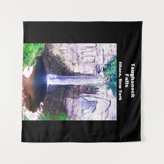 TAUGHANNOCK HERFSTEN ITHACA NEW YORK TAPESTRY WANDKLEED (Voorkant (horizontaal))