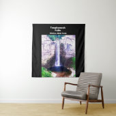 TAUGHANNOCK HERFSTEN ITHACA NEW YORK TAPESTRY WANDKLEED (In situ)
