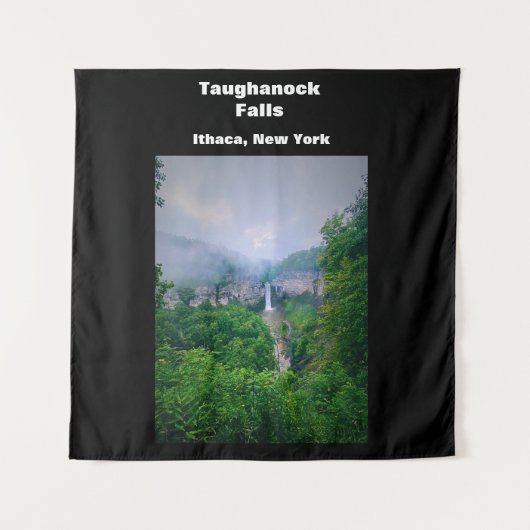 TAUGHANNOCK HERFSTEN ITHACA NEW YORK TAPESTRY WANDKLEED (Voorkant)