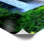 TAUGHANNOCK HERFSTEN ITHACA NEW YORKlossy Poster (Hoek)