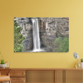 Taughannock Herfsten, New York Canvas Afdruk (Insitu (Woonkamer))
