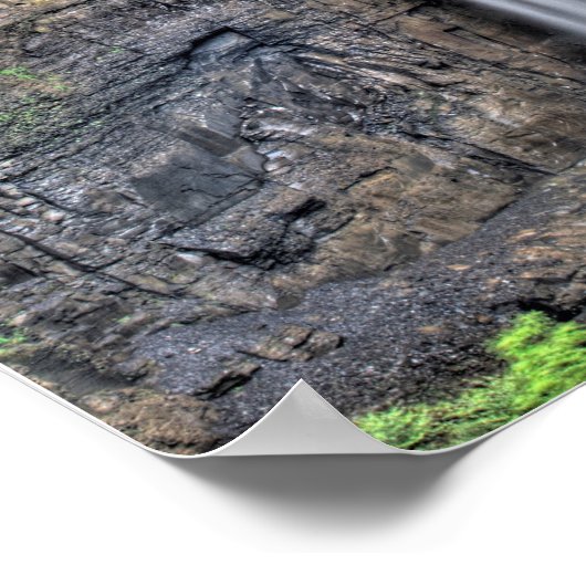 Taughannock Herfsten, New York Poster (Hoek)