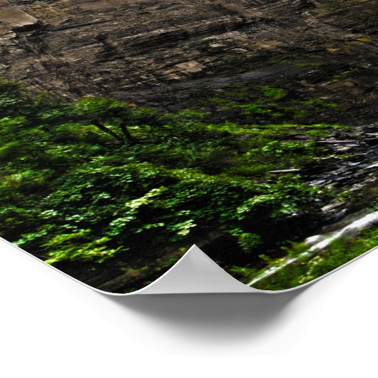 Taughannock Herfsten, New York Poster (Hoek)