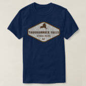 Taughannock Herfsten State Park New York Tree Log  T-shirt (Design voorkant)