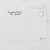 Taughannock State Park NY Briefkaart (Achterkant)