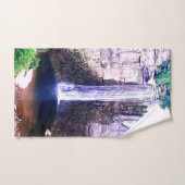 TAUGHNNOCK HERFSTEN GORGE ITHACA N.Y. BAD HANDDOEK (Handdoek)