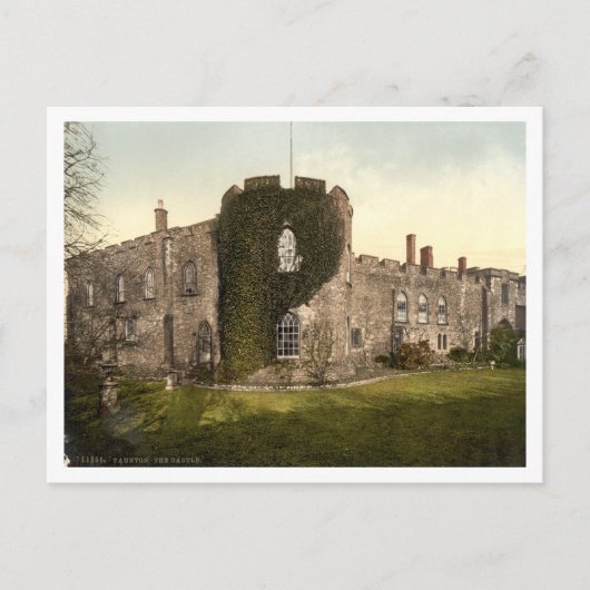 Taunton Castle, Somerset, Engeland Briefkaart (Voorkant)