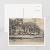 Taunton MA, De Groene, 1915 Briefkaart (Voorkant / Achterkant)