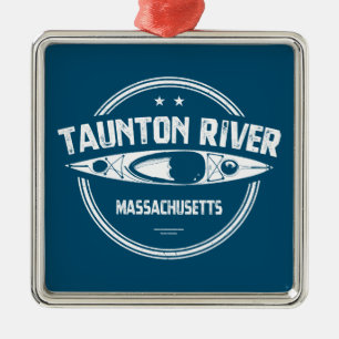 Taunton Massachusetts Kayaking Metalen Ornament