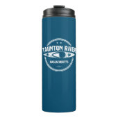 Taunton Massachusetts Kayaking Thermosbeker (Voorkant)