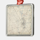 Taunton, Massachusetts Metalen Ornament (Links)