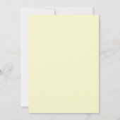 Taupe Aqua Roze Bruiloft Kaart (Achterkant)