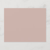 Taupe arch photo wedding Save the Date card (Achterkant)