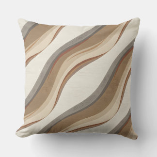 Taupe Aurora Lint Kussen