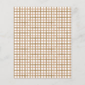 Taupe Baby Blocks Advice & Well Wishes Card (Achterkant)