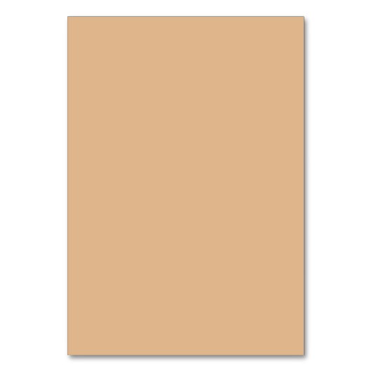 Taupe Baby Blocks Editable Tent Cards | Place Card Kaart (Achterkant)