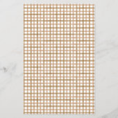 Taupe Baby Shower Bingo Game Card Flyer (Achterkant)