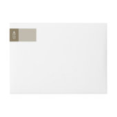Taupe Beige BEEEP CALM EN Uw Creative Text (Voorkant)