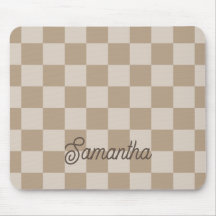 Taupe Beige Checkers Script Name
