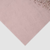 Taupe Blush Roze Rose Bronze Gold Glitter Glam Tissuepapier (Detail)