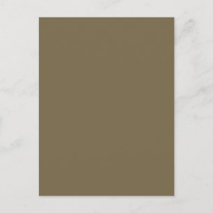 Taupe Brown Color Background  Briefkaart