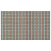Taupe Brown Turquoise Aqua Blue Tribal Pattern Tafelkleed (Voorkant (Horizontaal))