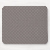 Taupe Bruin Marokkaans Quatrefoil Patroon Muismat (Voorkant)