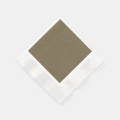 Taupe Coffee Color Background  Servetten (Hoek)