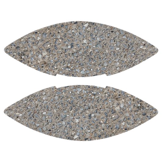 Taupe Concrete Cement Blue Aggregate Sidewalk American Football (Panelen)