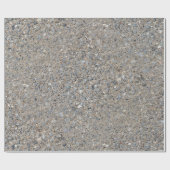 Taupe Concrete Cement Blue Aggregate Sidewalk Cadeaupapier (Vlak)