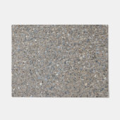 Taupe Concrete Cement Blue Aggregate Sidewalk Deurmat (Voorkant)