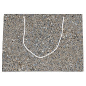 Taupe Concrete Cement Blue Aggregate Sidewalk Groot Cadeauzakje (Voorkant)