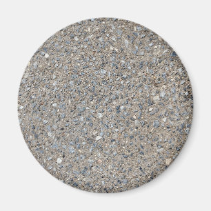 Taupe Concrete Cement Blue Aggregate Sidewalk Magneet