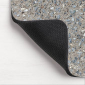 Taupe Concrete Cement Blue Aggregate Sidewalk Muismat (Hoek)