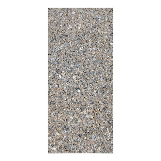 Taupe Concrete Cement Blue Aggregate Sidewalk Reclamekaart (Voorkant)