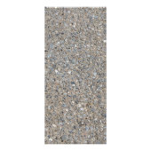 Taupe Concrete Cement Blue Aggregate Sidewalk Reclamekaart (Achterkant)