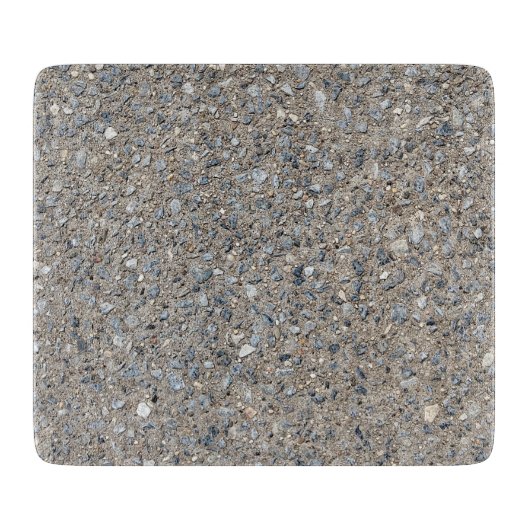 Taupe Concrete Cement Blue Aggregate Sidewalk Snijplank (Voorkant)