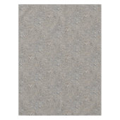 Taupe Concrete Cement Blue Aggregate Sidewalk Tafelkleed (Voorkant)