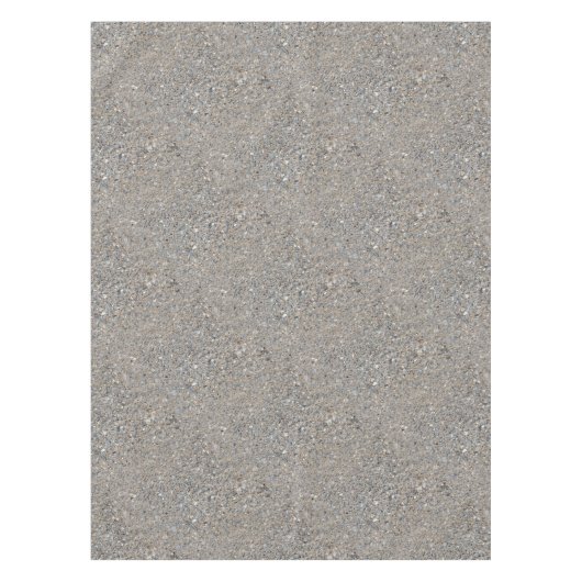 Taupe Concrete Cement Blue Aggregate Sidewalk Tafelkleed (Voorkant)