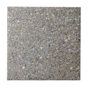 Taupe Concrete Cement Blue Aggregate Sidewalk Tegeltje