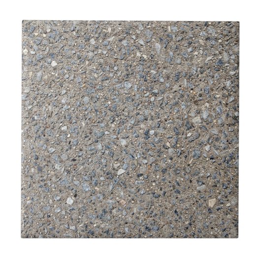 Taupe Concrete Cement Blue Aggregate Sidewalk Tegeltje (Voorkant)