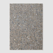 Taupe Concrete Cement Blue Aggregate Sidewalk Vellum Uitnodigingen (Voorkant)