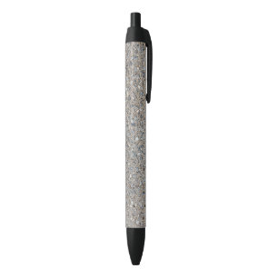 Taupe Concrete Cement Blue Aggregate Sidewalk Zwarte Inkt Pen