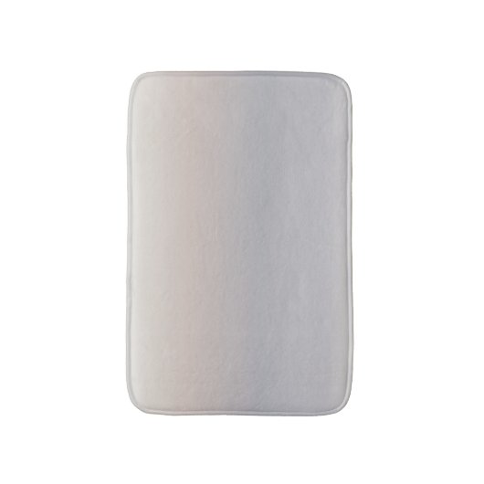 Taupe Cream Gradient Modern Minimalist Badmat (Voorkant Verticaal)