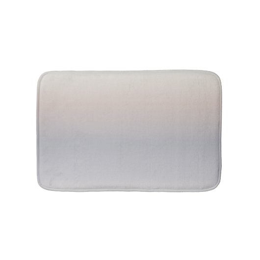 Taupe Cream Gradient Modern Minimalist Badmat (Voorkant)