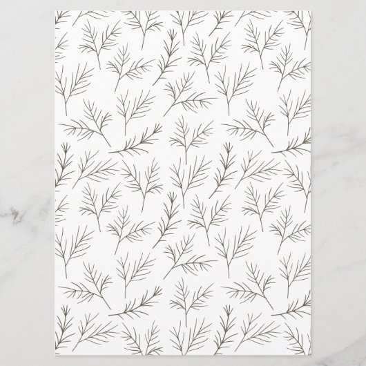 Taupe Dainty Script Weddenschap Hartelijk dank Programmakaart (Achterkant)