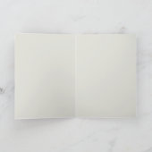 Taupe Digital & Bow Happy Birthday Kaart (Binnen)