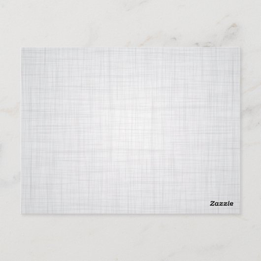 Taupe en Cream Flowers RusticDankuwel Briefkaart (Achterkant)