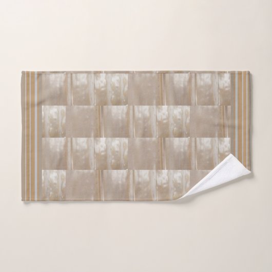 Taupe en Cream Shades Bad Handdoek (Handdoek)