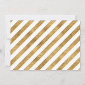 Taupe en Gold Faux Folie 2 Foto Afstuderen Aankondiging (Achterkant)